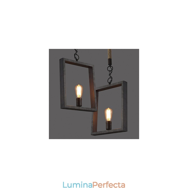 Pandantiv Rustic Lodge Vintage Retro Dininging Magazin Cumpărături Metal