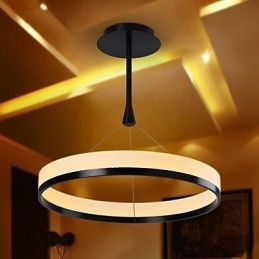 Lampă suspendată din metal, modernă, contemporană