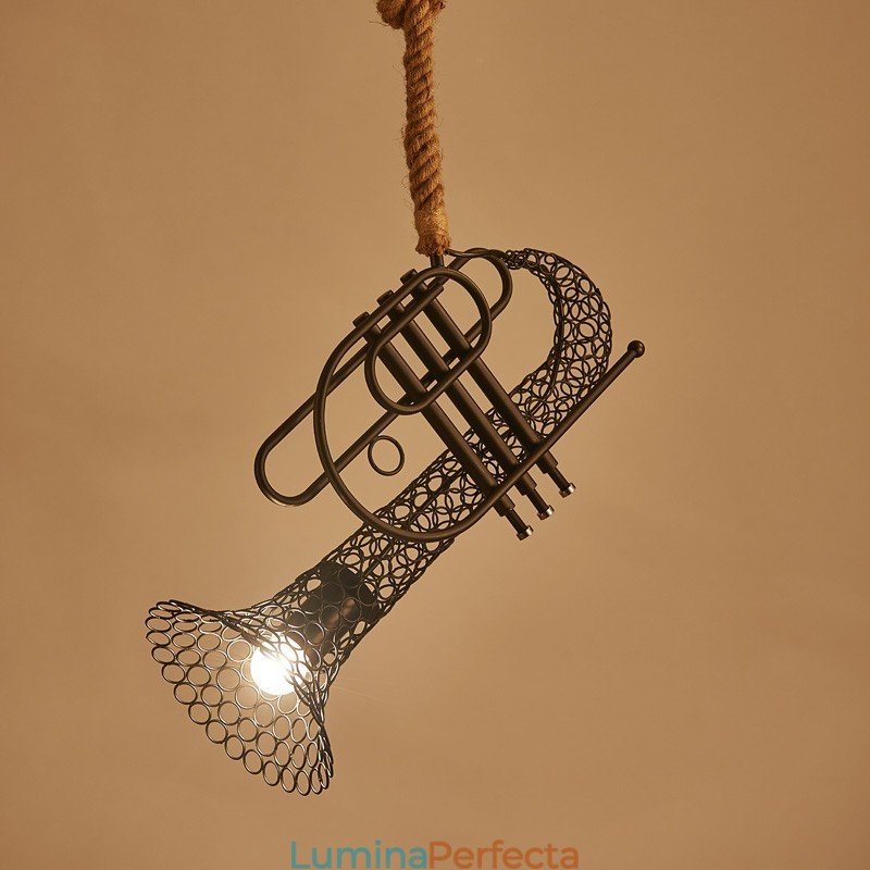 American Country Canepa dantela T Candelabru decorativ retro