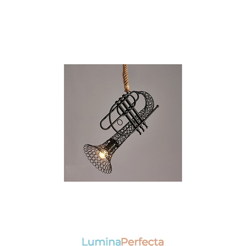 American Country Canepa dantela T Candelabru decorativ retro