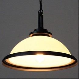 Lampe suspendate Rustic Lodge Metal Painting Negru