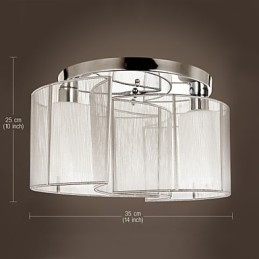 Plafoniera Design Modern 2 Lumini