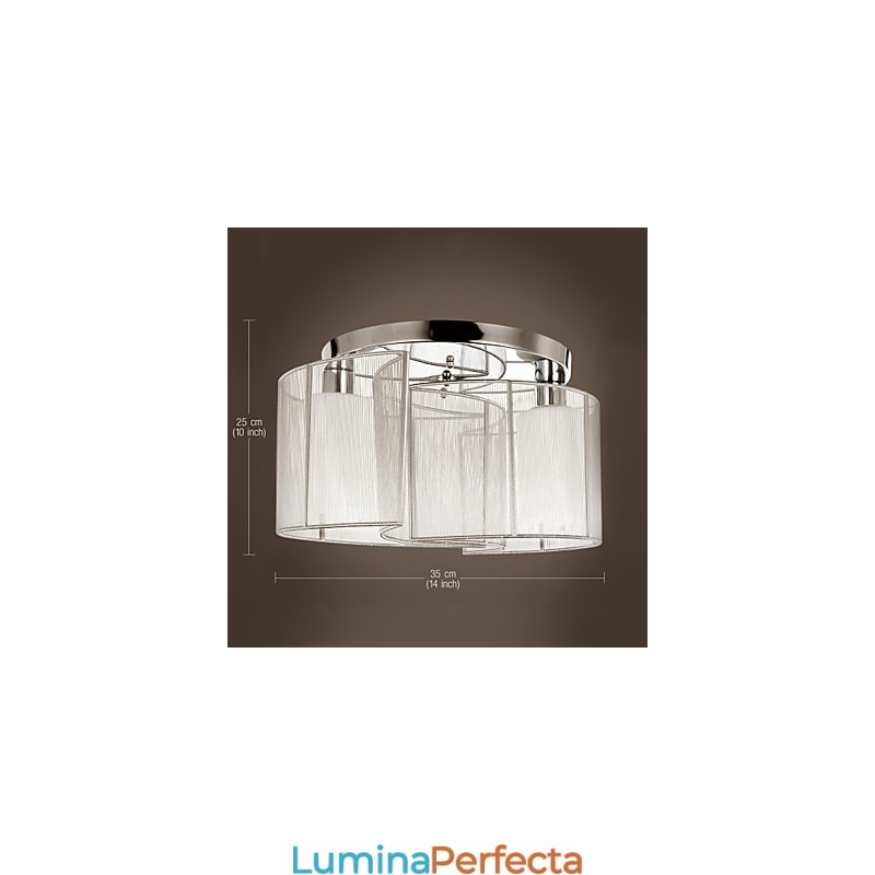 Plafoniera Design Modern 2 Lumini