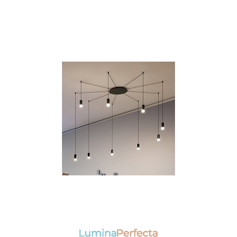 Lampă suspendată cu design creativ contractat și geometric din Europa de Nord