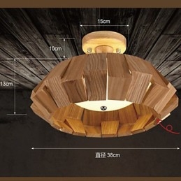 Modern Contemporan Country Mini Style Altele Lemn Bambus Pendant Lampă