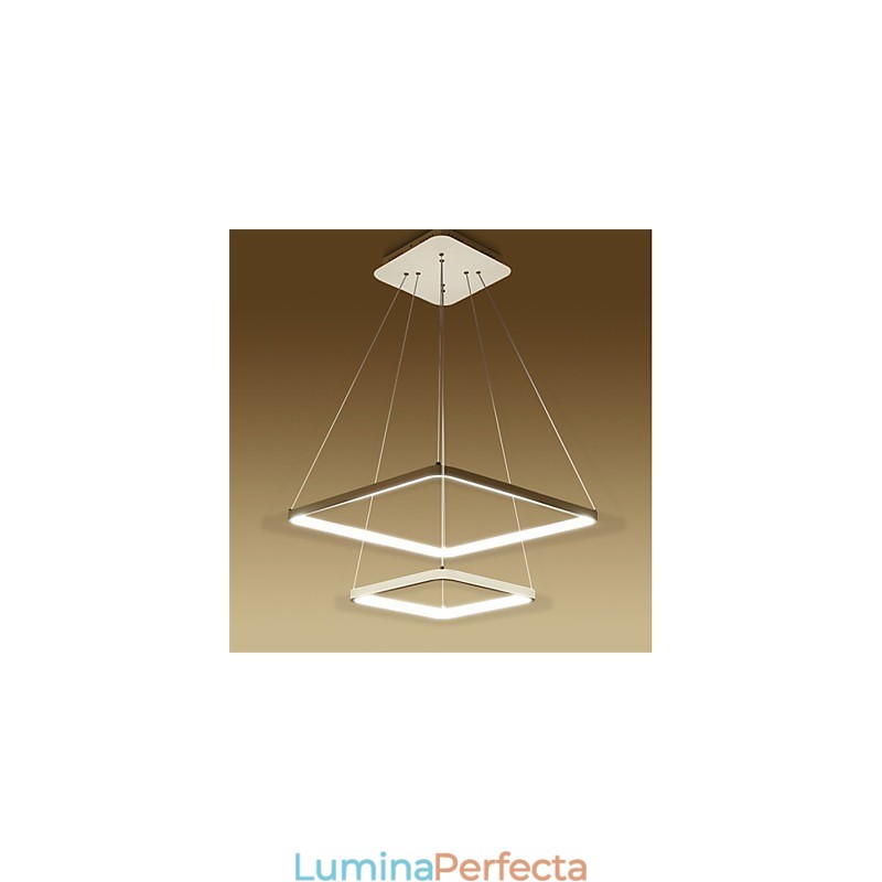 Design modern 4Pendant Lumină Două Inele
