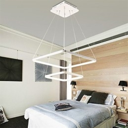 Design modern 4Pendant Lumină Două Inele