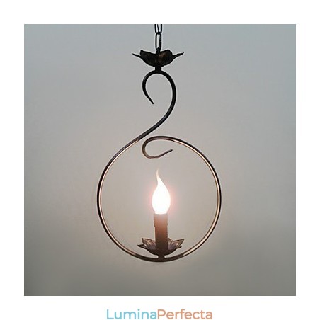 Lampă suspendată din bronz în stil country Lampă suspendată din bronz în stil country