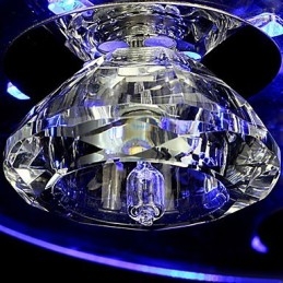 Candelabru Modern Crystal Living 3 Lumini