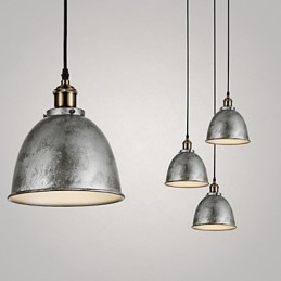 1 Lumini Lămpi de suspendare Antique Vintage Style Industrie Stil Fier MetalsDrop Light