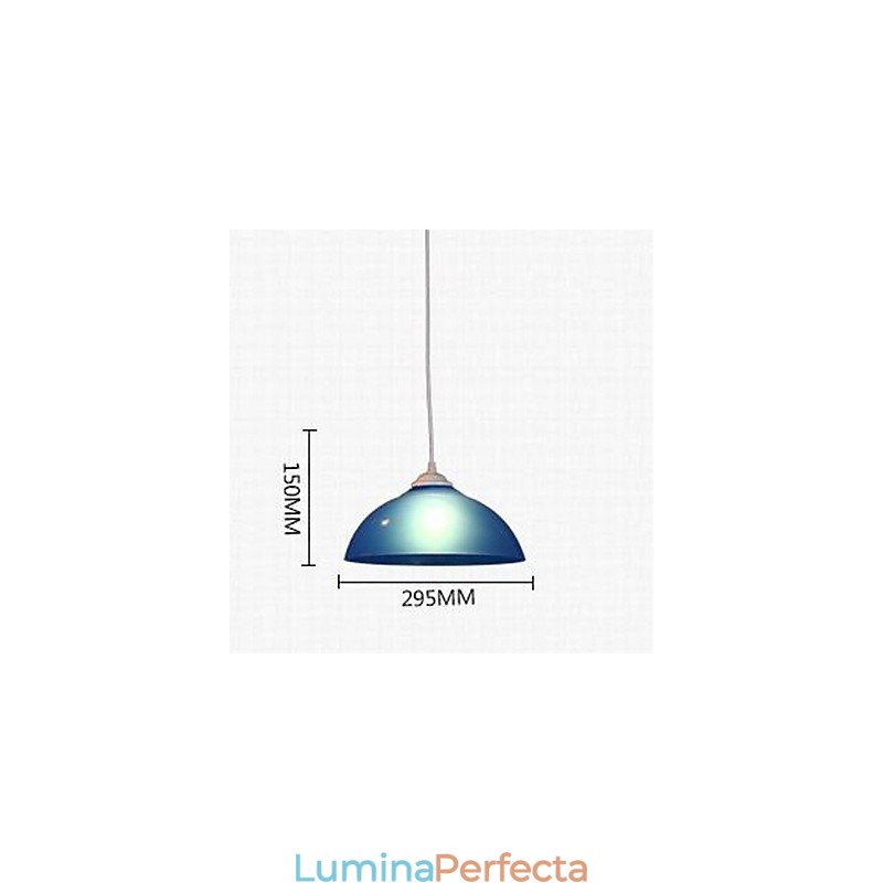 Lampă pentru supermarket cu un singur cap, linie acrilică transparentă