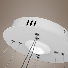 Lampă suspendată cu design modern 4Acrilic de înaltă calitate, cu inel dublu