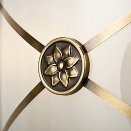 Familie de plafoniere din cupru cu design decorativ modern și contemporan