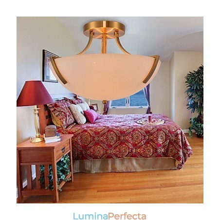 Lampă suspendată din metal cu pictură în stil rustic rustic Lodge