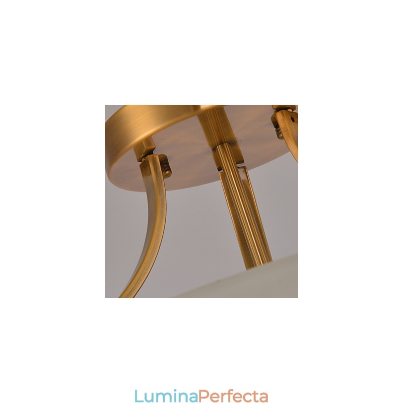 Lampă suspendată din metal cu pictură în stil rustic rustic Lodge