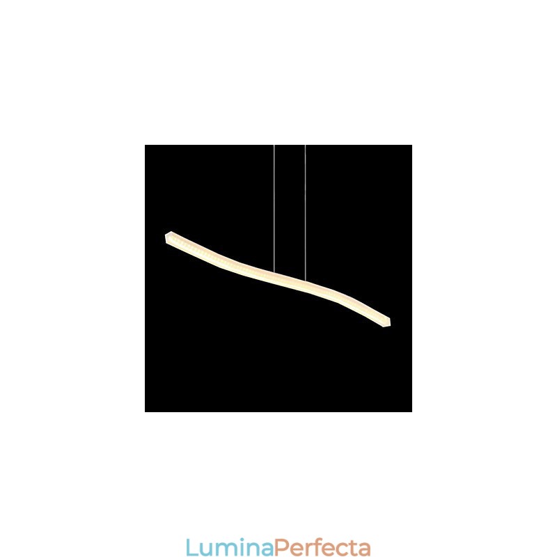 Lampă suspendată cromată modernă și contemporană