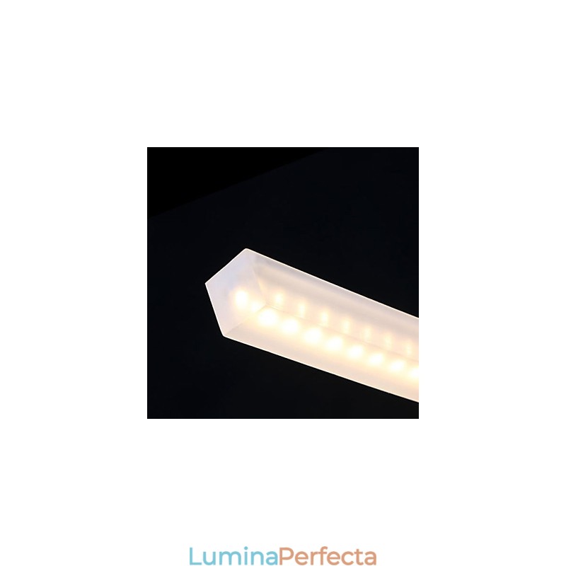 Lampă suspendată cromată modernă și contemporană