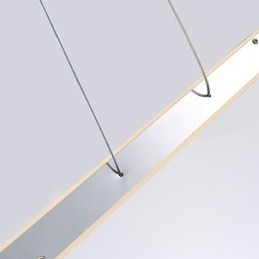 Lampă suspendată cromată modernă și contemporană