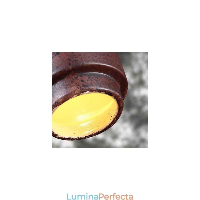 Iluminat industrial Edison Vintage Lampă din ceramică Corp de iluminat suspendat pentru decorarea casei
