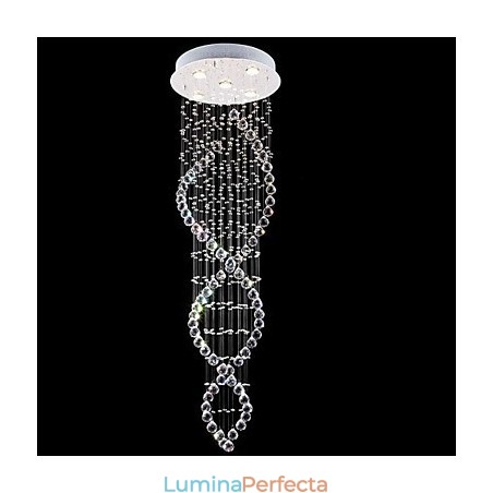 Modern Contemporan Tradițional Clasic Rustic Lodge Vintage Country Island Crystal Lampă suspendată din metal galvanizat