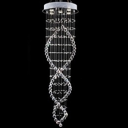 Modern Contemporan Tradițional Clasic Rustic Lodge Vintage Country Island Crystal Lampă suspendată din metal galvanizat