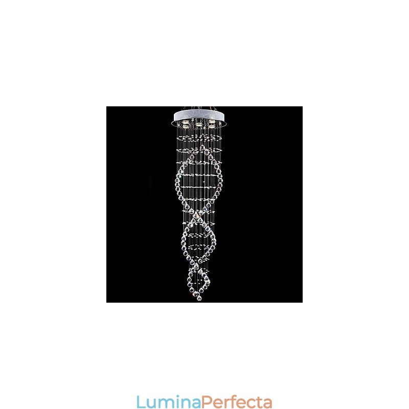 Modern Contemporan Tradițional Clasic Rustic Lodge Vintage Country Island Crystal Lampă suspendată din metal galvanizat