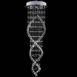 Modern Contemporan Tradițional Clasic Rustic Lodge Vintage Country Island Crystal Lampă suspendată din metal galvanizat