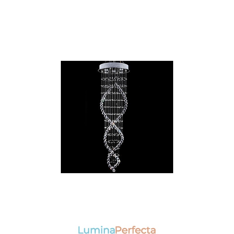 Modern Contemporan Tradițional Clasic Rustic Lodge Vintage Country Island Crystal Lampă suspendată din metal galvanizat