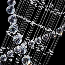 Modern Contemporan Tradițional Clasic Rustic Lodge Vintage Country Island Crystal Lampă suspendată din metal galvanizat