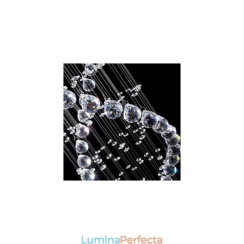 Modern Contemporan Tradițional Clasic Rustic Lodge Vintage Country Island Crystal Lampă suspendată din metal galvanizat