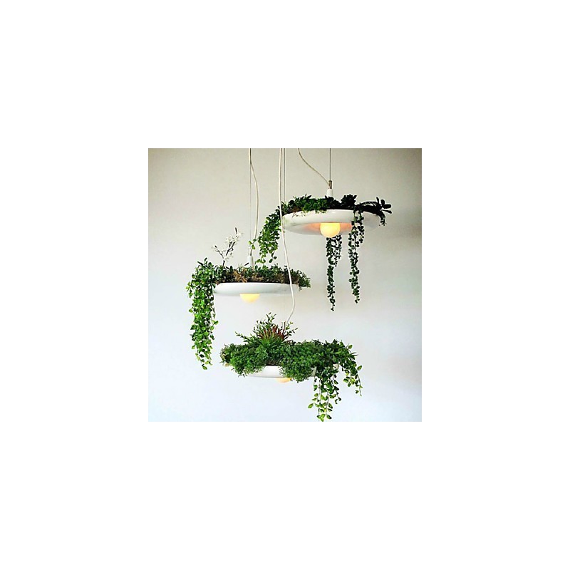 Droplight din aluminiu Nordic Creative Contractat Sky Garden Lamps And Lanterne Light No Soil Plant