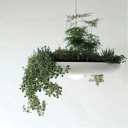 Droplight din aluminiu Nordic Creative Contractat Sky Garden Lamps And Lanterne Light No Soil Plant