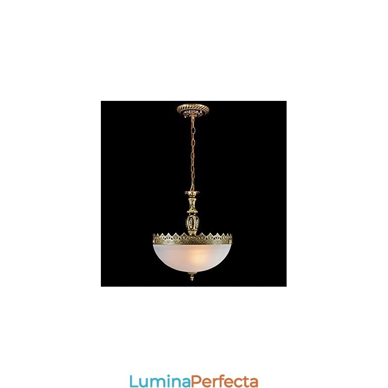 Lampă tradițională clasică, retro, metal, bronz din metal