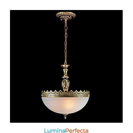 Lampă tradițională clasică, retro, metal, bronz din metal Lampă tradițională clasică, retro, metal, bronz din metal