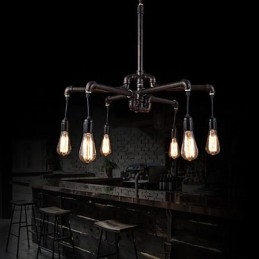 Plafoniera retro din metal Cafe