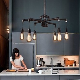 Plafoniera retro din metal Cafe