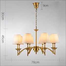 Familie de lumini suspendate cu design decorativ modern, alb pur, modern