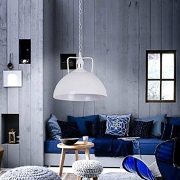 Nordic American Country Industrial Semicerc Moda Fier forjat Un singur cap Droplight