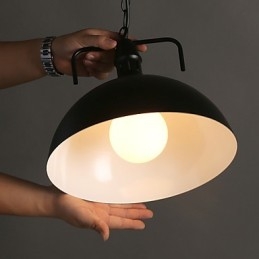 Nordic American Country Industrial Semicerc Moda Fier forjat Un singur cap Droplight