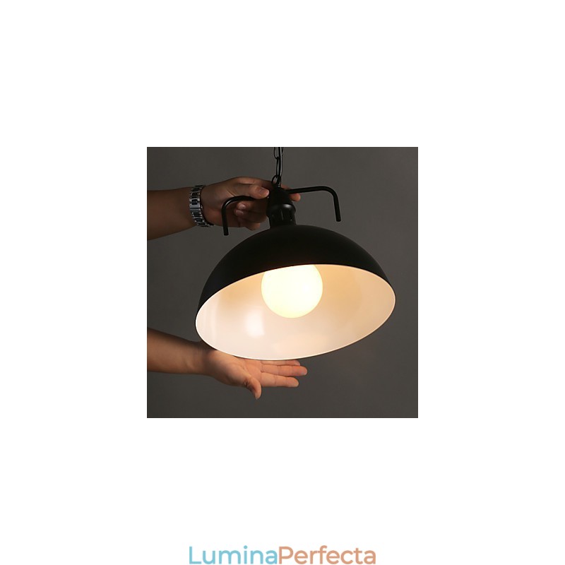 Nordic American Country Industrial Semicerc Moda Fier forjat Un singur cap Droplight