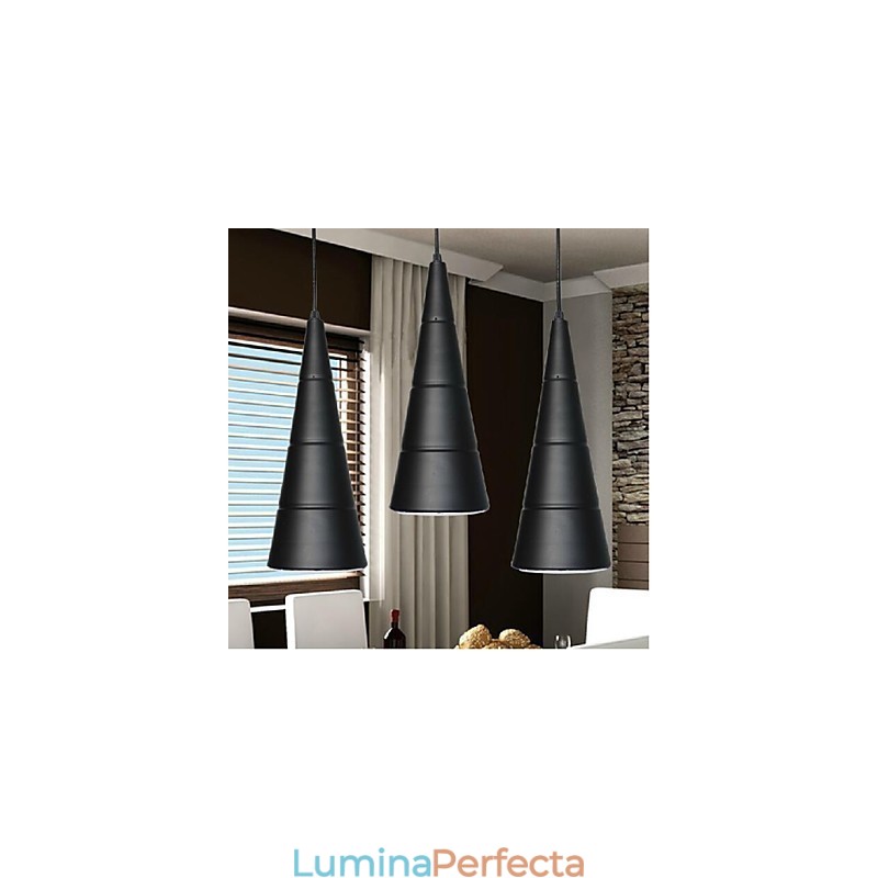 Lampă suspendată din metal, modernă și contemporană