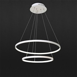 Lampă suspendată Design modern Două inele de înaltă calitate