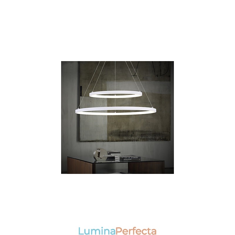 Lampă suspendată Design modern Două inele de înaltă calitate