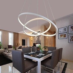 Lampă suspendată Design modern Două inele de înaltă calitate
