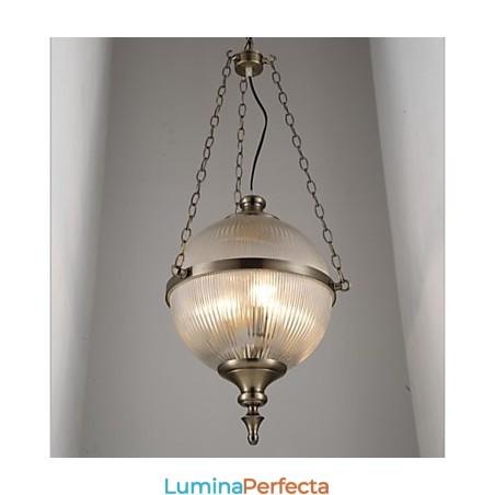 Fier Bronz Candelabru Sticlă Fier Bronz Candelabru Sticlă