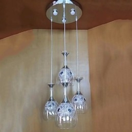 Lampe suspendate Modern Contemporan Sticla