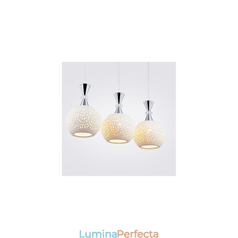 Lampă suspendată cu 3 capete Metal modern contemporan