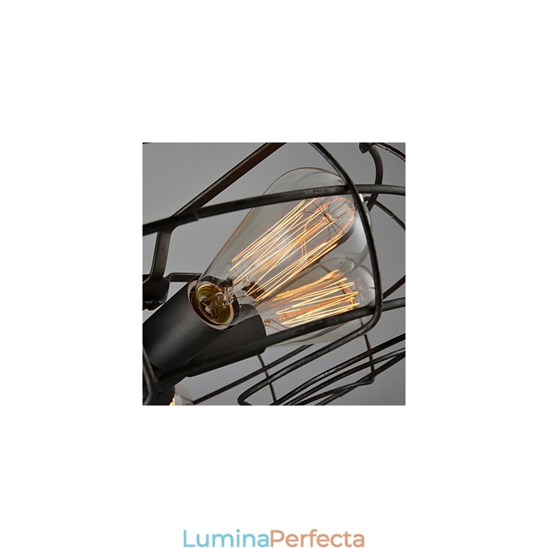 Lampă de design industrial Țară Americană Lampă personalizată Lămpi de tavan cu ventilator retro european
