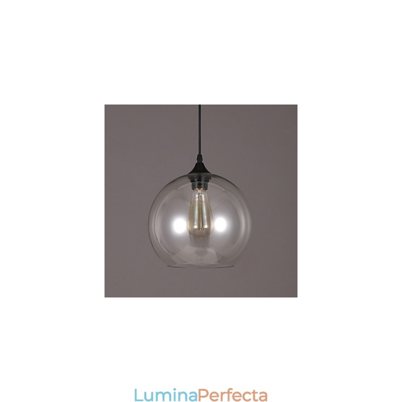 American Creative Nordic Contractat Rural Bile de sticlă Un singur cap Droplight Lanp