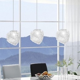 Artă Contemporană Și Contractată Sticlă Mese Neregulate Candelabru Ice Crystal Candelabru